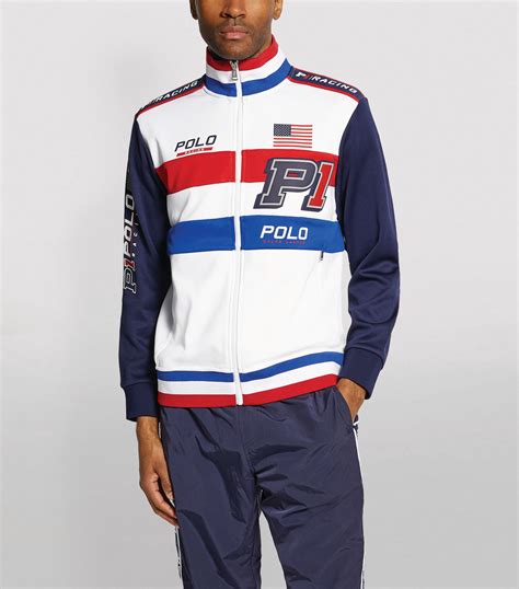 polo ralph lauren racer jacket replica|bomber racer jacket.